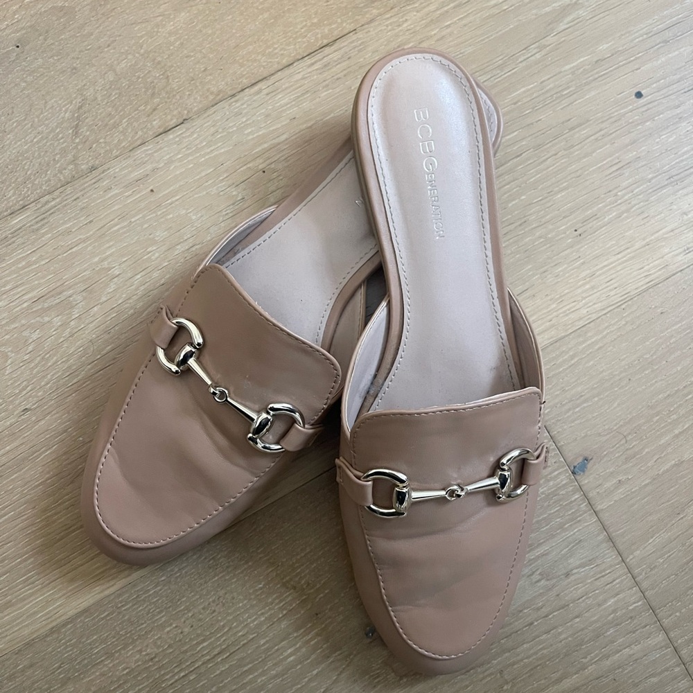 Bcbgeneration Light Brown Mules - image 3